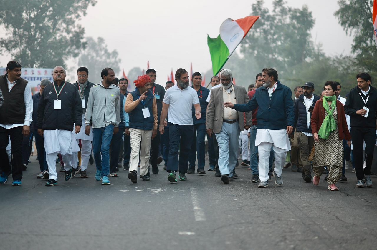Bharat Jodo Yatra: कांग्रेस भारत जोड़ो यात्रा का आज 106वां दिन