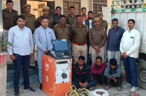 Rajasthan, Robbers Uproot ATM Machine, ATM In Jaipur