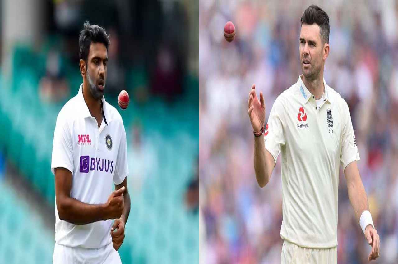 ashwin can become number one test bowler by leaving james anderson