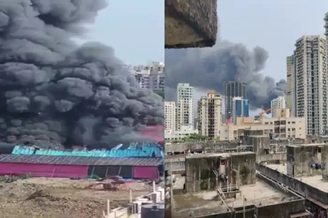 मुंबई के अंधेरी इलाके में लगी आग, फायर ब्रिगेड की 10 गाड़ियां मौके पर मौजूद