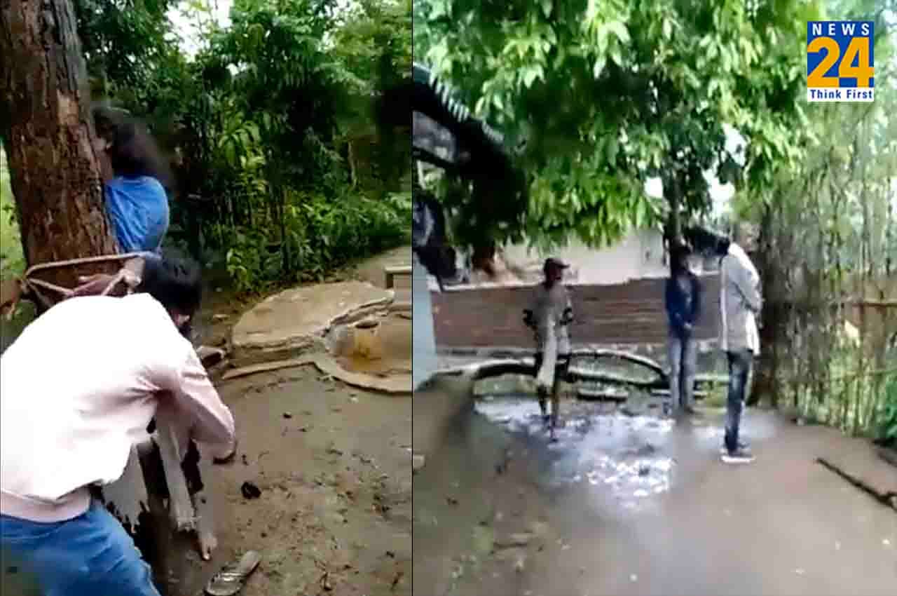 Rajasthan: महिला का दोस्त से लिफ्ट लेना पति को नागवार गुजरा, दोनों को 7 घंटे तक पेड़ से बांधकर पीटा, जानें मामला
