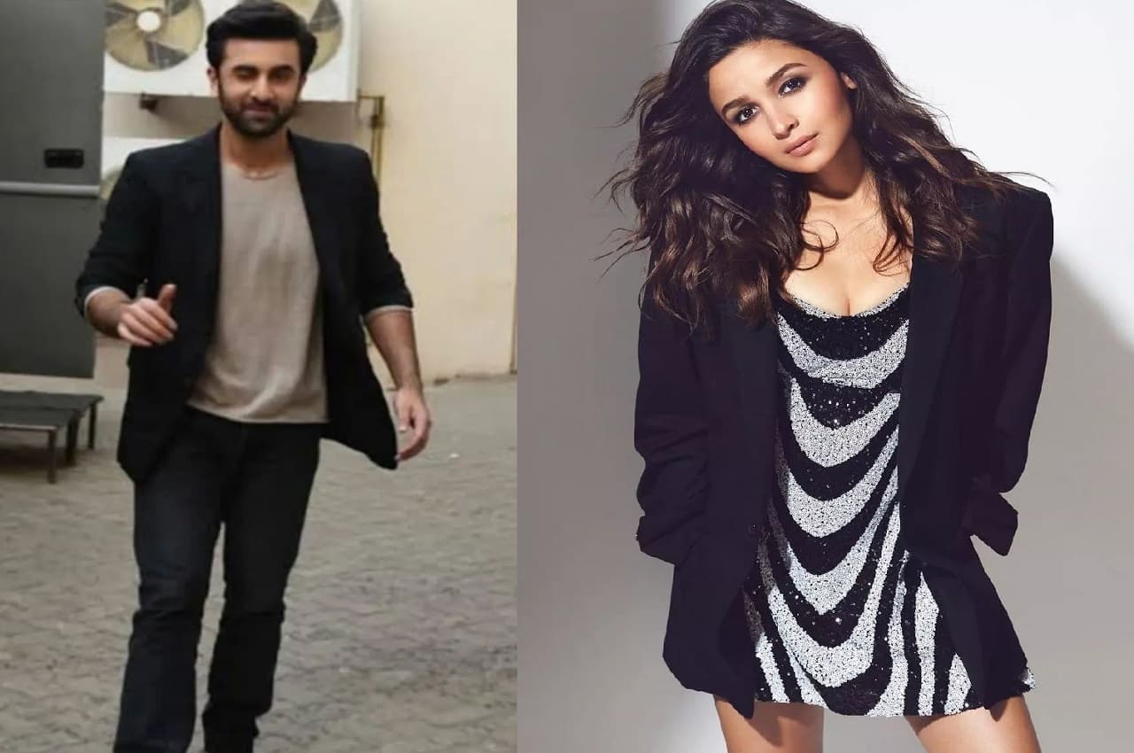 Alia Bhatt ने फैशनेबल दिखने के लिए चुरा ली पति रणबीर कपूर की कोट, देखें