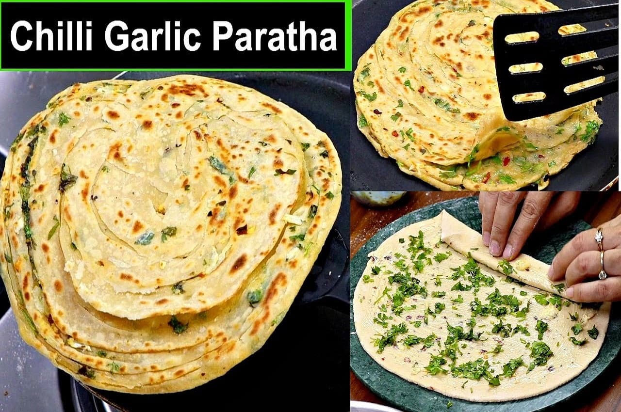 Chili Garlic Paratha Recipe: लंच में बनाएं न्यू फ्लेवर्ड चिली गार्लिक पराठा, स्वाद ऐसा बार-बार खाने का करेगा मन, जानें रेसिपी