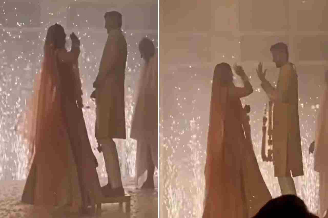 Viral Video: वरमाला स्टेज पर दूल्हा-दुल्हन करने लगे ऐसा काम, देख महमानों की खुली रह गई आंखें