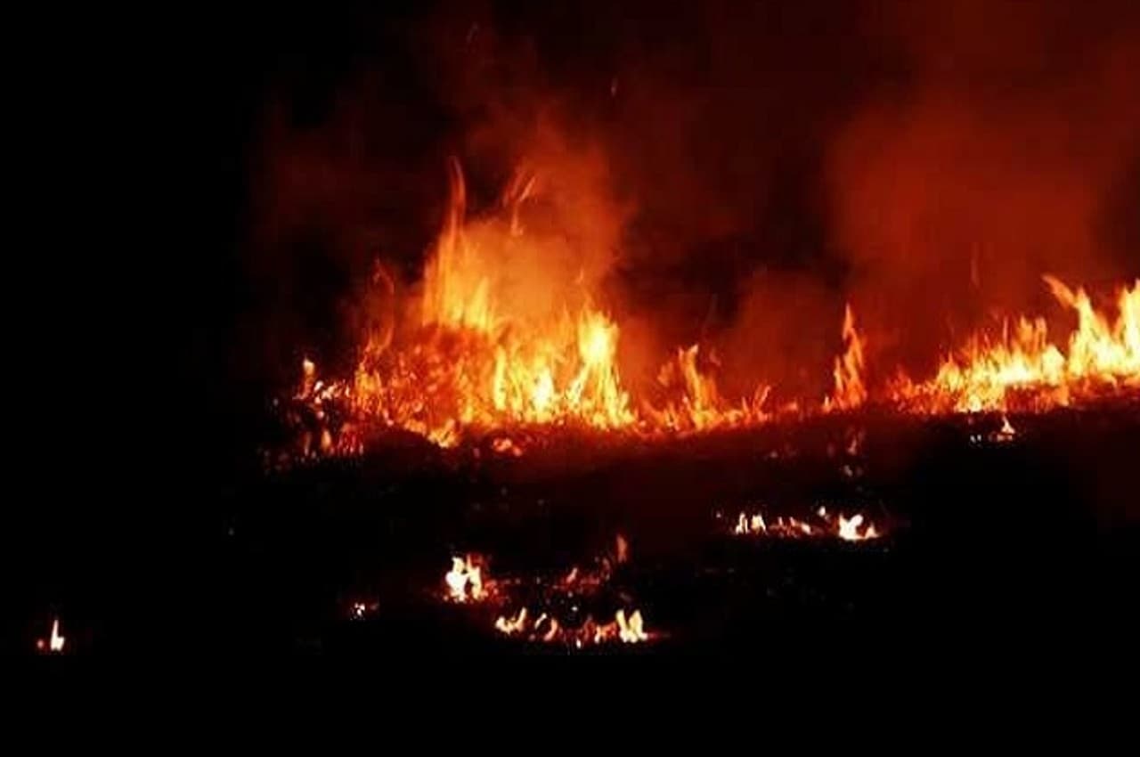 Fire in Egyptian Church