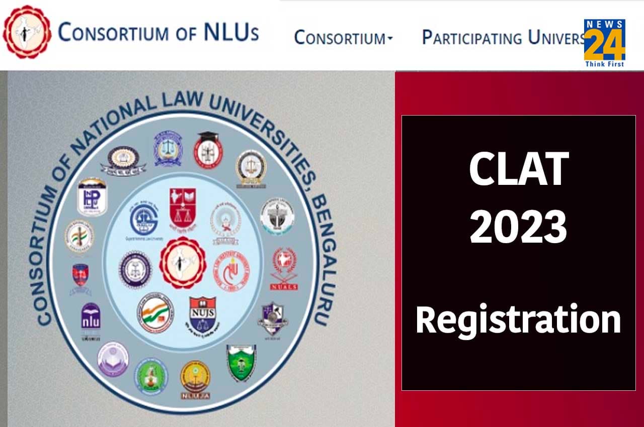 CLAT 2023 Registration: क्लैट 2023 के लिए रजिस्ट्रेशन आज से शुरू, इन स्टेप्स के माध्यम से करें अप्लाई