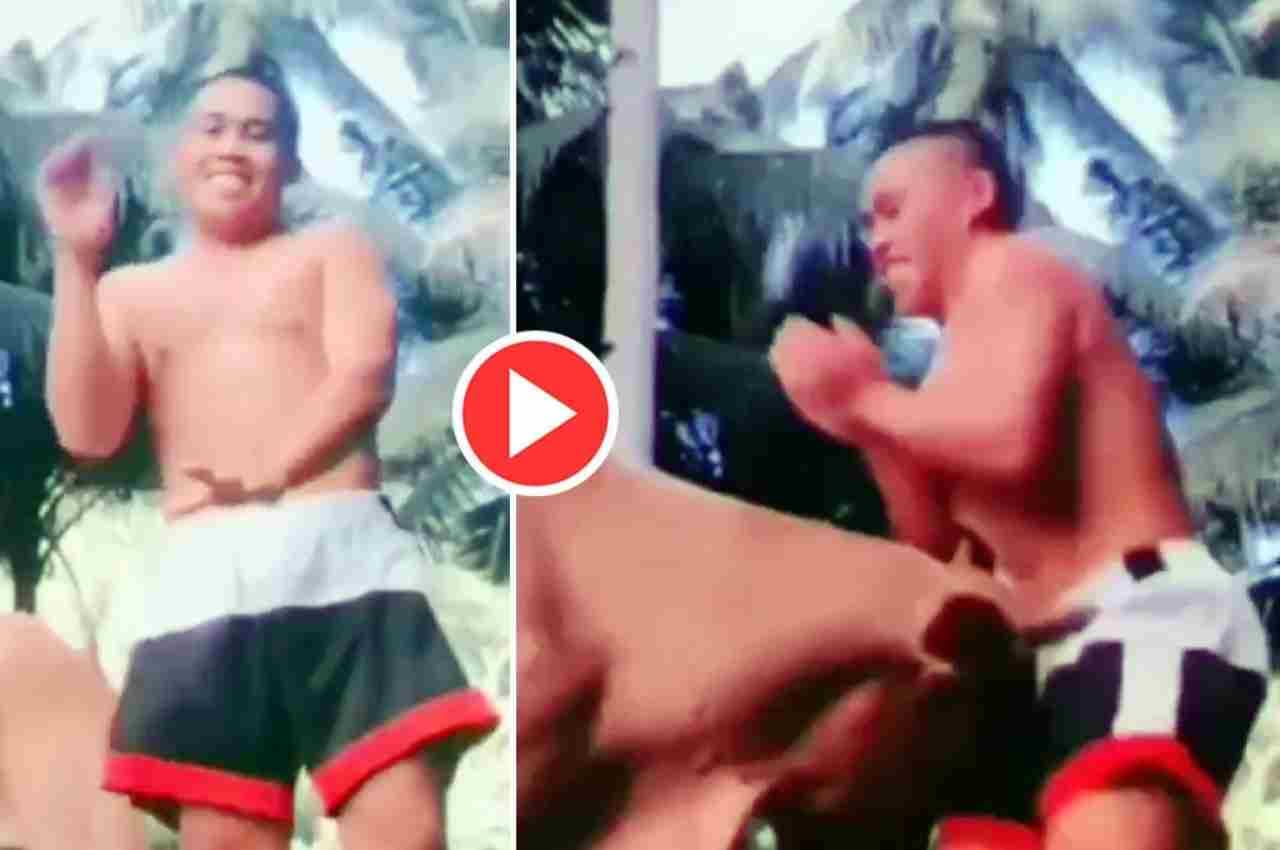Viral Video: शख्स गाय के सामने दिखाने लगा मूव्स, तभी पड़ी ऐसी जोरदार लात, अंदर तक हिल गया बेचारा