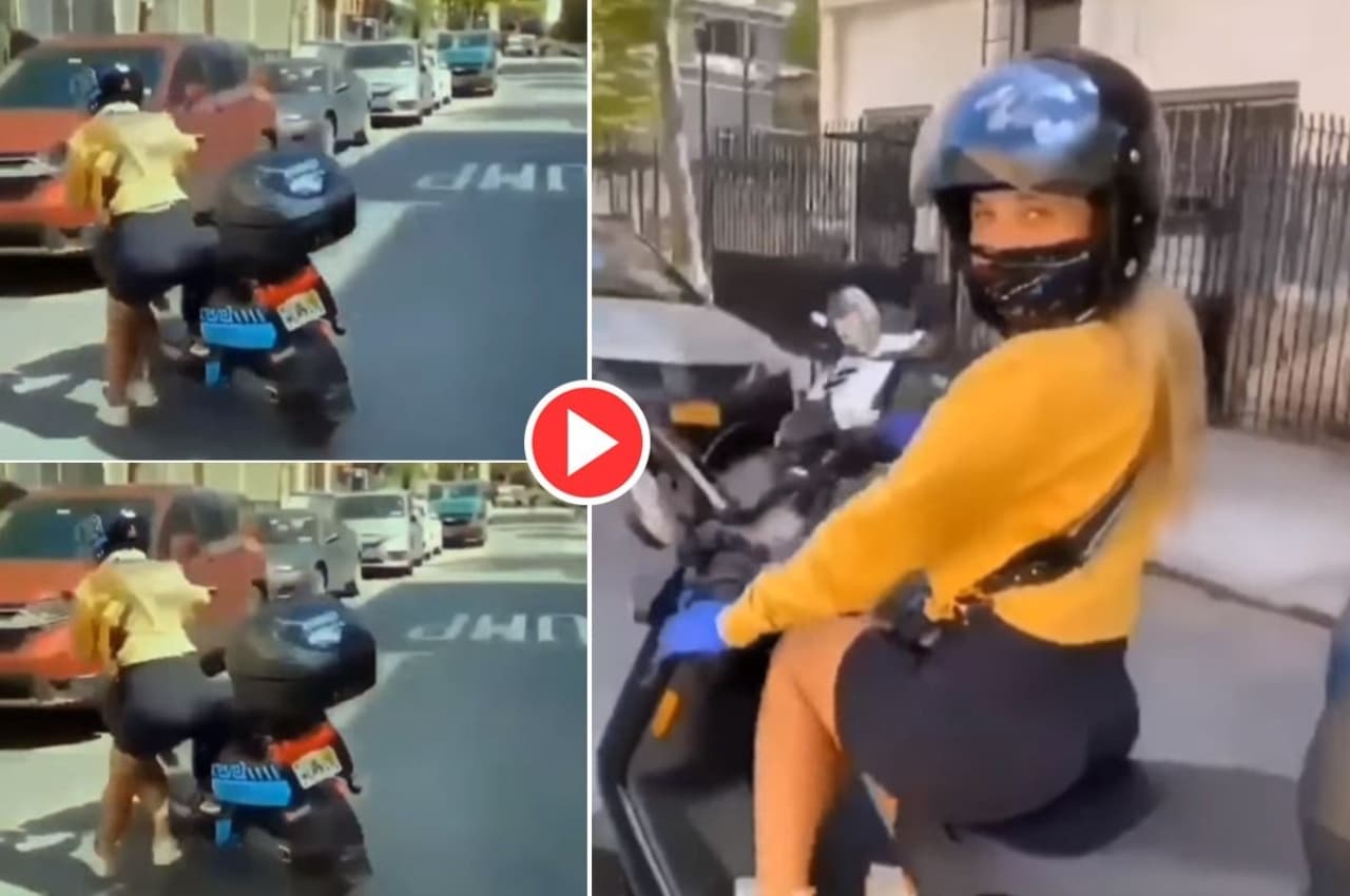Viral Video:स्कूटी पर स्टाइल मारना लड़की को पड़ा महंगा, हुआ ऐसा हाल देख अंदर तक हिल जाएंगे