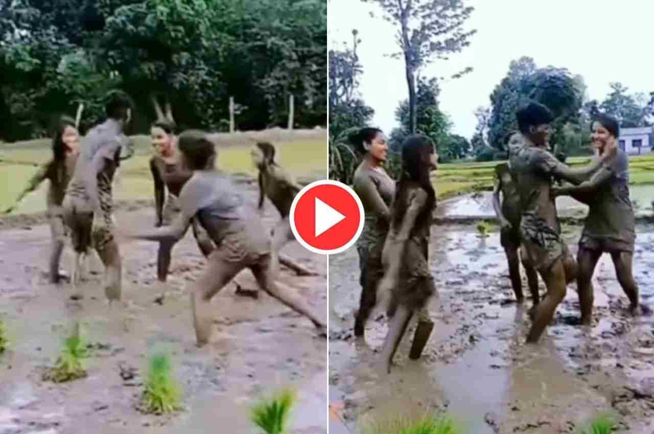 Viral Video: कबड्डी खेलते-खेलते लड़के ने मारी बाजी, मैदान में ही लड़की के साथ करने लगा रोमांस, फिर..