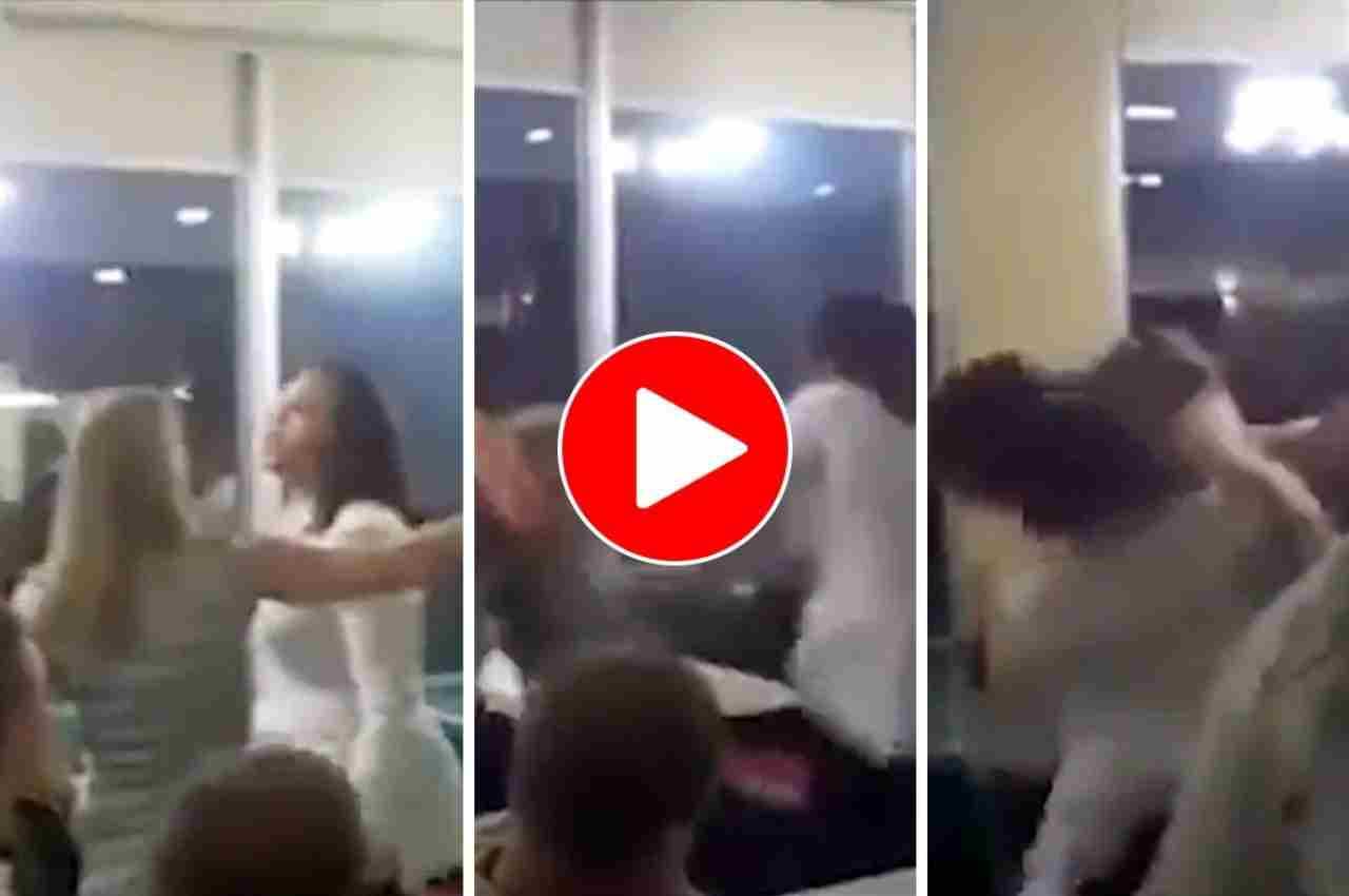 Viral Video: लड़कियों ने खोया आपा, सरेआम करने लगीं हाथापाई, आप भी देखें