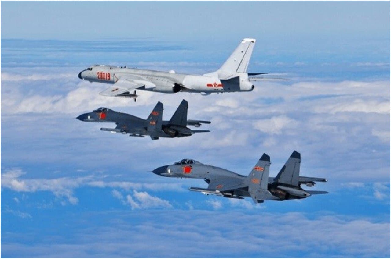 China Taiwan News: 68 चीनी विमानों और 13 युद्धपोतों ने मध्य रेखा को किया पार