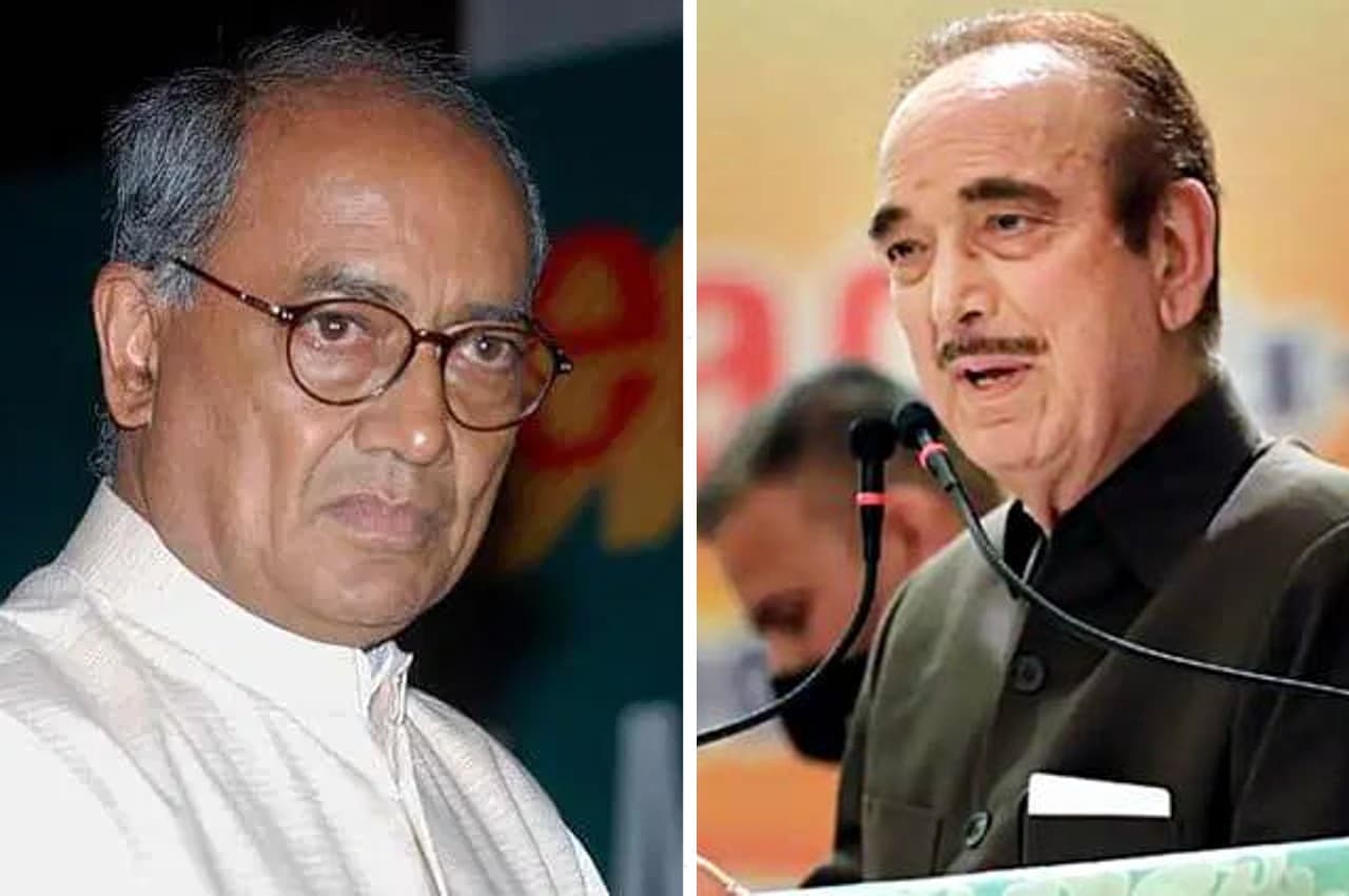 'जम्मू-कश्मीर से नहीं जीत पाते थे तो महाराष्ट्र से जिताया, 30 साल तक राज्यसभा में रखा', आजाद के इस्तीफे पर बोले दिग्विजय