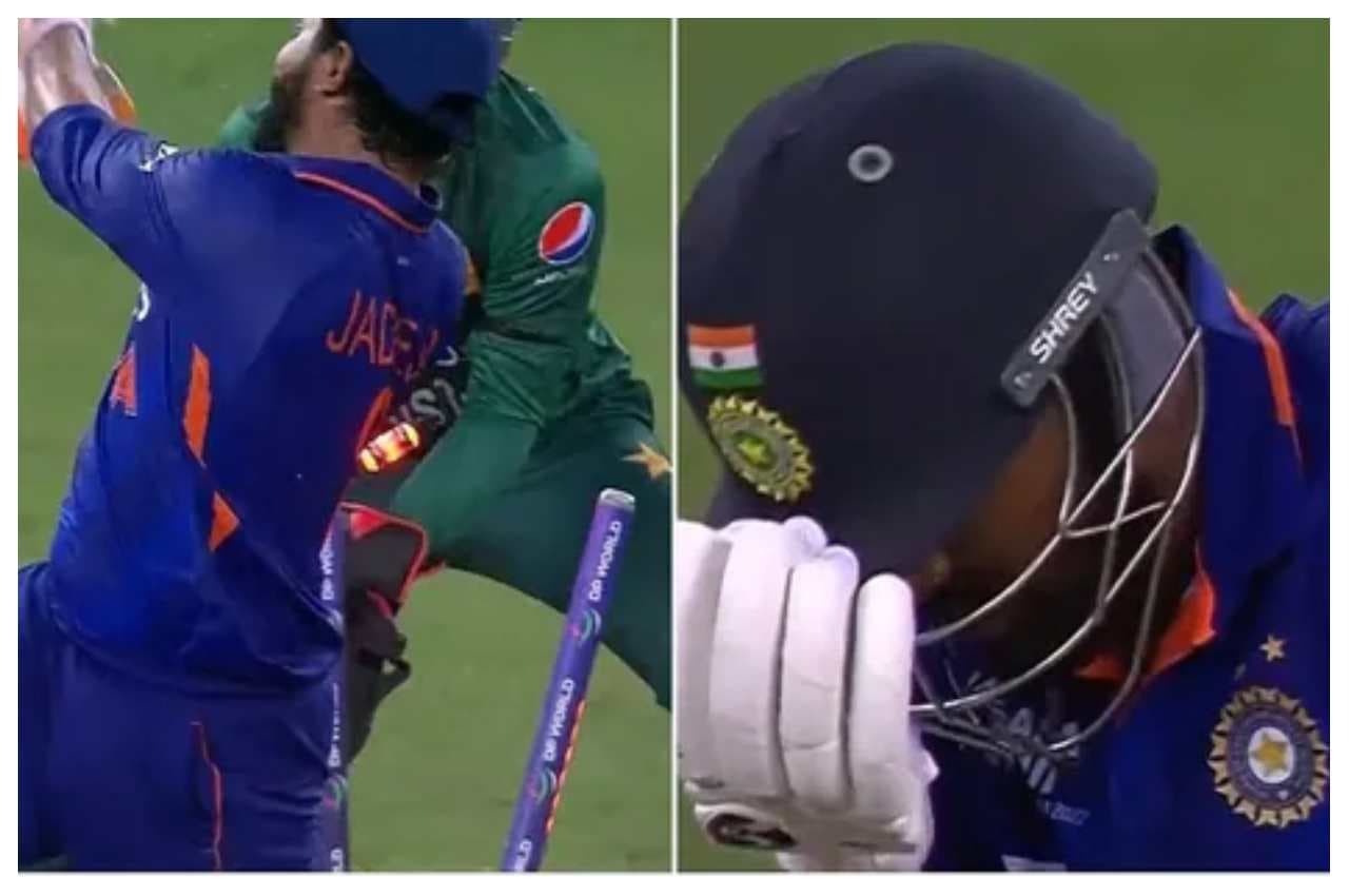 IND vs PAK: जडेजा हुए क्लीन बोल्ड तो हार्दिक ने दिया गजब का रिएक्शन, देखें वीडियो