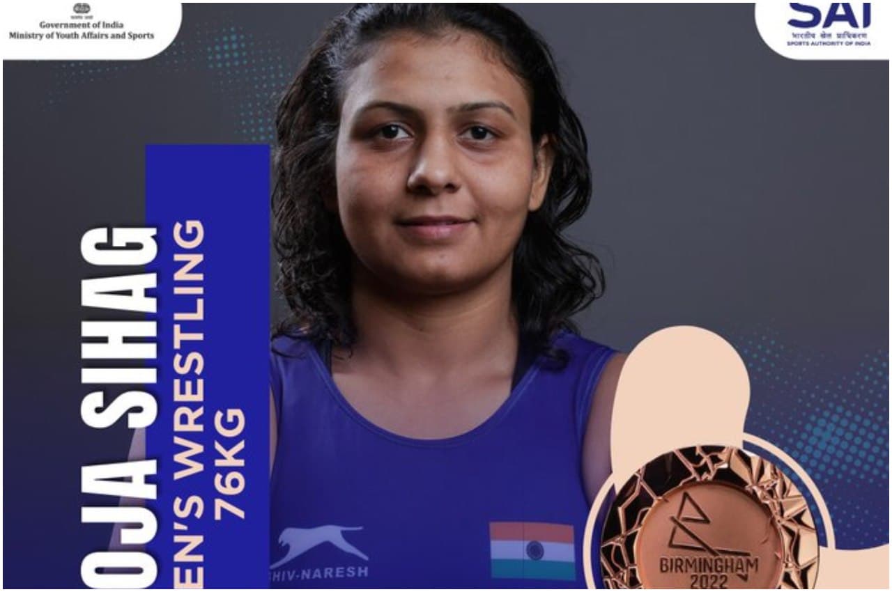 CWG 2022: पहलवानों ने लगा दी जान, पूजा सिहाग और दीपक नेहरा ने दिलाया ब्रॉन्ज