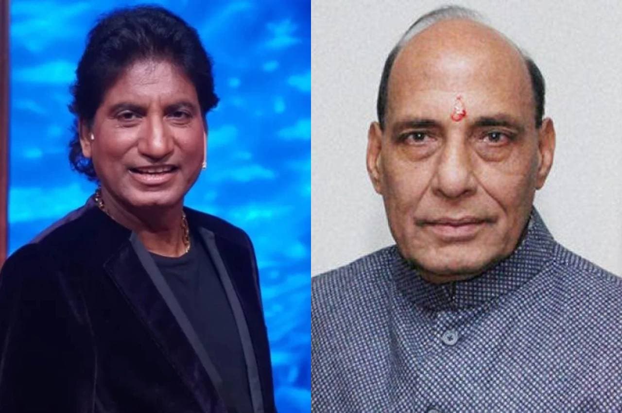 रक्षा मंत्री राजनाथ सिंह ने की राजू श्रीवास्तव की पत्नी से बात, हर संभव मदद का दिया भरोसा