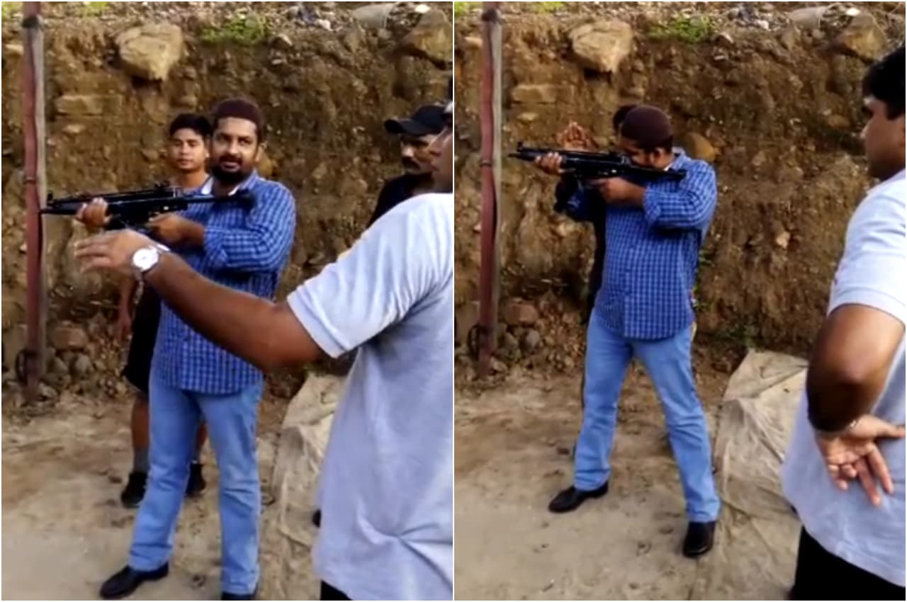 MP-5 गन से युवक ने की दनादन फायरिंग, 8 साल बाद सामने आए वीडिया से हड़कंप