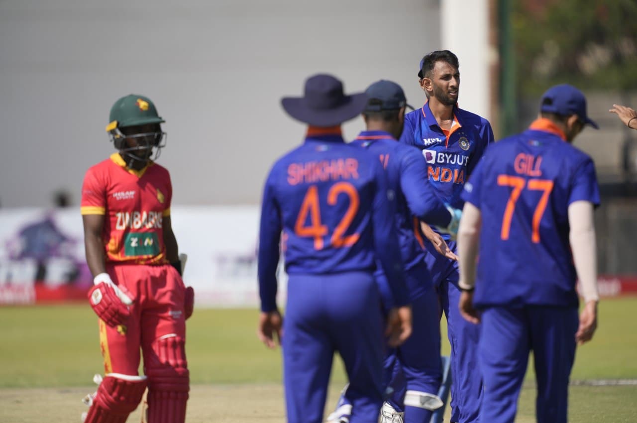 ZIM vs IND: पाकिस्तान और वेस्ट इंडीज को पछाड़ टीम इंडिया ने रचा इतिहास