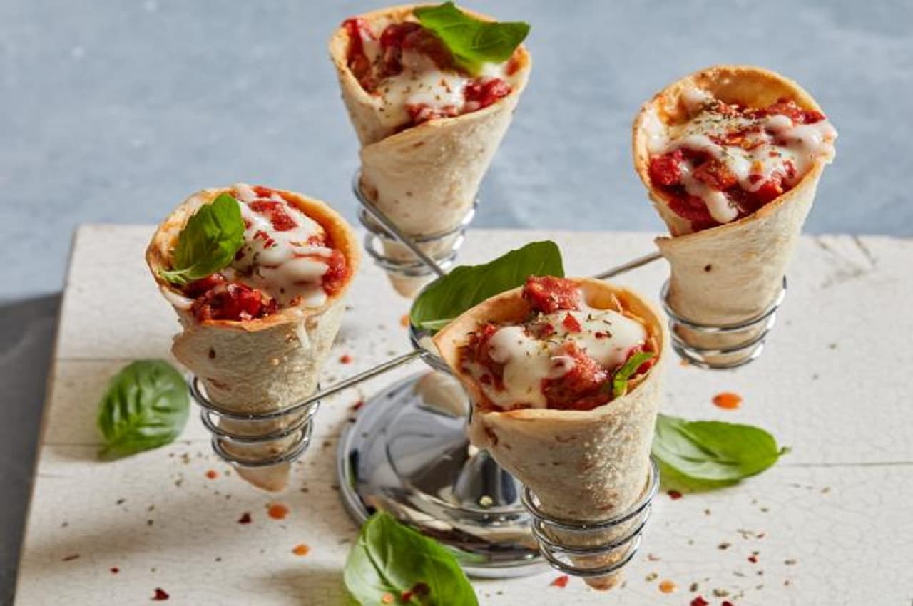 चीज कोन पिज्जा Cheese Cone Pizza