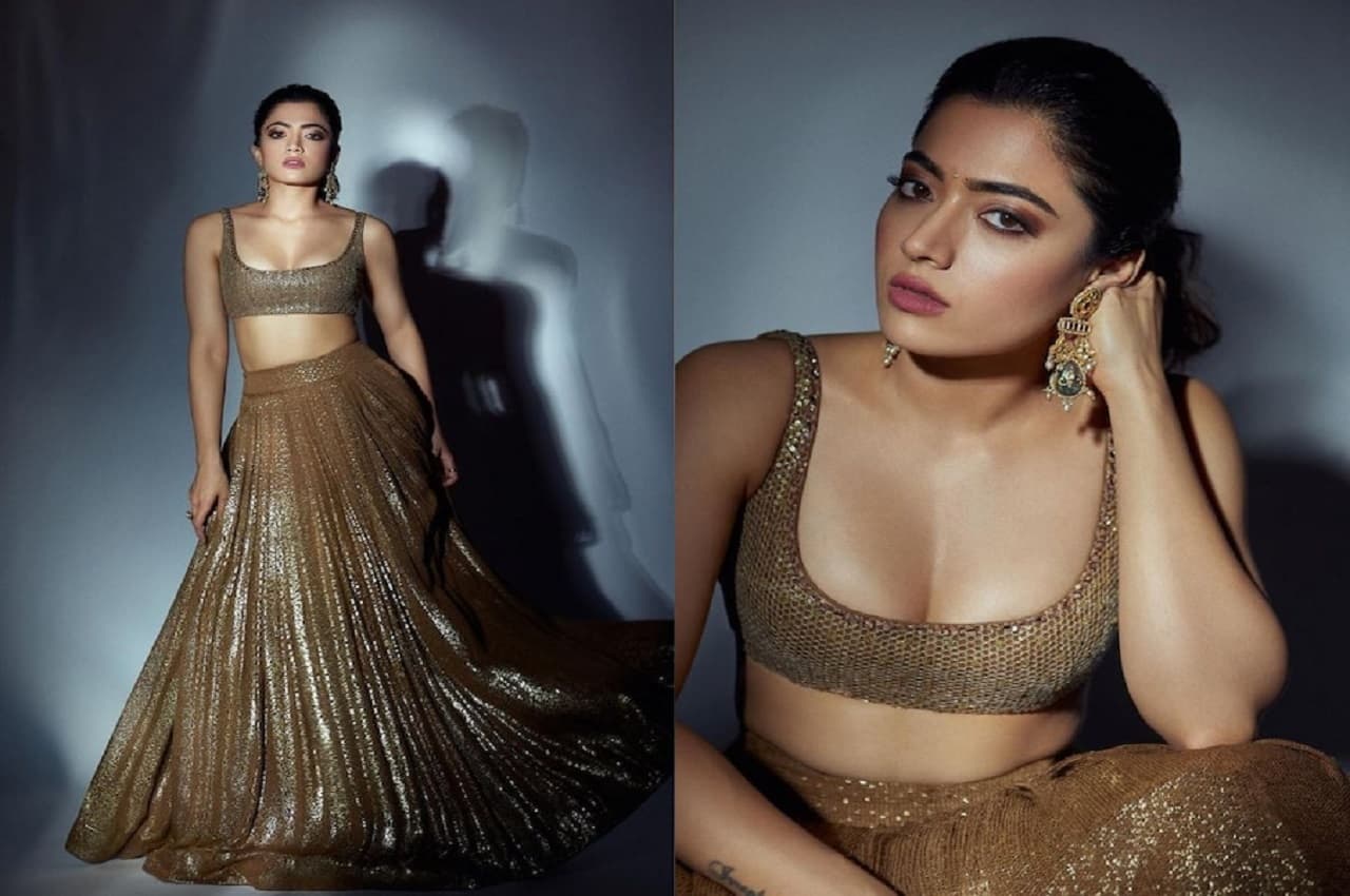 Rashmika Mandanna Latest Pics: गोल्डन गर्ल बनकर रश्मिका मंदाना लगा रही हैं बोल्डनेस का तड़का, फैंस ने कमेंट्स की लगा दी झड़ी