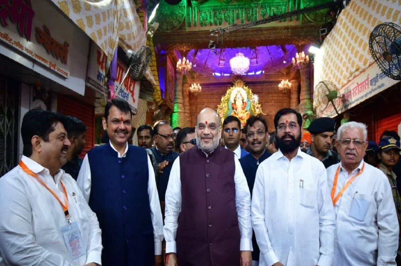 मुंबई दौरे के दौरान गृहमंत्री अमित शाह की सुरक्षा में चूक, कई घंटों तक शाह के आस-पास घूमता दिखा शख्स