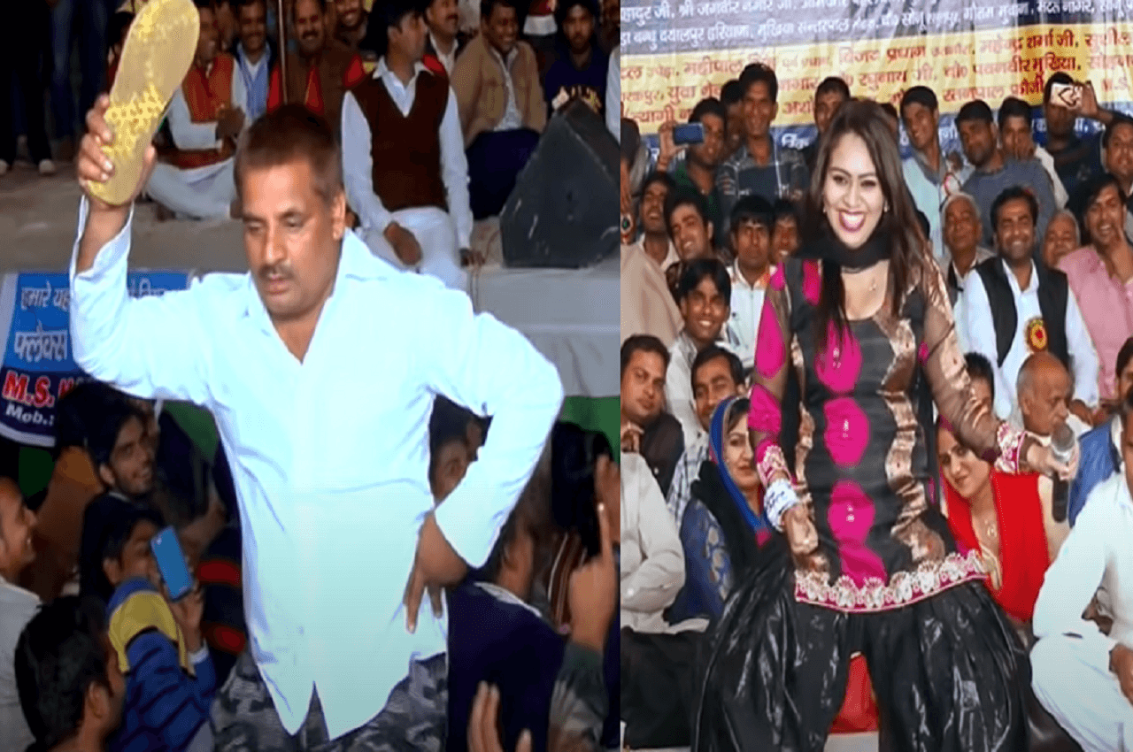 Haryanavi Dance Video: आरसी ने स्टेज पर डांस से मचाया गदर, सामने बैठे ताऊजी हुए बेकाबू
