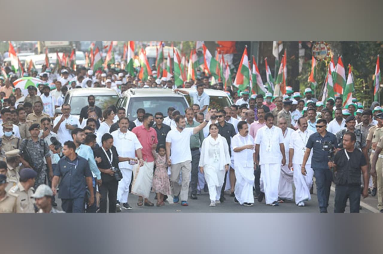 कांग्रेस की 'भारत जोड़ो यात्रा' का आज 11वां दिन, केरल में आज रहेगा ये कार्यक्रम