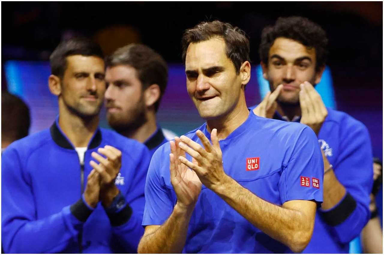 Roger Federer Last Match: जब आप सो रहे थे तब अपना विदाई मैच खेल रहा था टेनिस का सबसे चहेता खिलाड़ी, Video में देखें भावुक पल