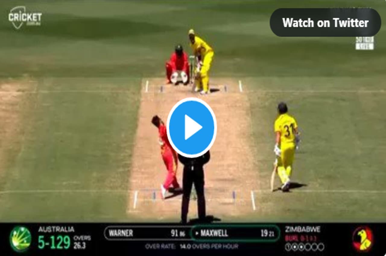 Zim beat Aus: जिम्बाब्वे का ये गेंदबाज कंगारूओं को निगल गया! ताश के पत्तों की बिखर गई टीम, देखें VIDEO