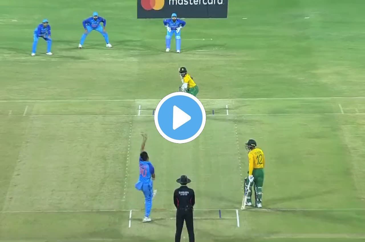 IND vs SA: 1 ओवर में तीन बल्लेबाजों का काम तमाम, अर्शदीप सिंह ने उड़ा दिया गर्दा, देखें VIDEO