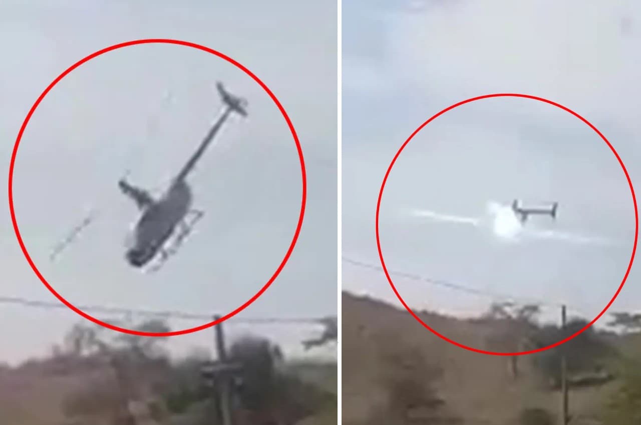 Viral Video: लैंडिग से पहले हादसे का शिकार हुआ हेलीकॉप्टर, सांसद और डिप्टी मेयर थे मौजूद