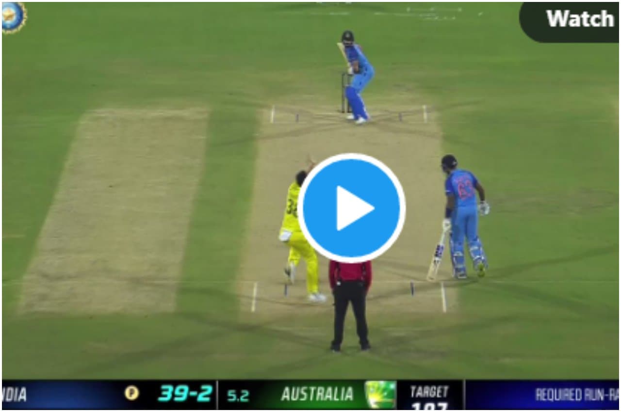 IND vs AUS: Virat Kohli ने लगाई आग, हैदराबाद में दूसरी बार किया बड़ा धमाका, देखें वीडियो