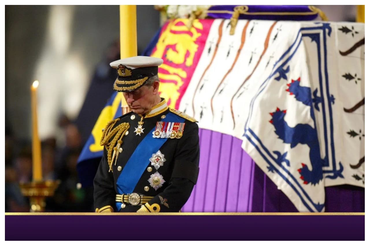 Elizabeth II Funeral: विदाई कार्यक्रम में भीड़ होने प्रवेश रोका जाएगा, भीड़ नियंत्रित रहे इसलिए जगह-जगह लगाई गई स्क्रीन