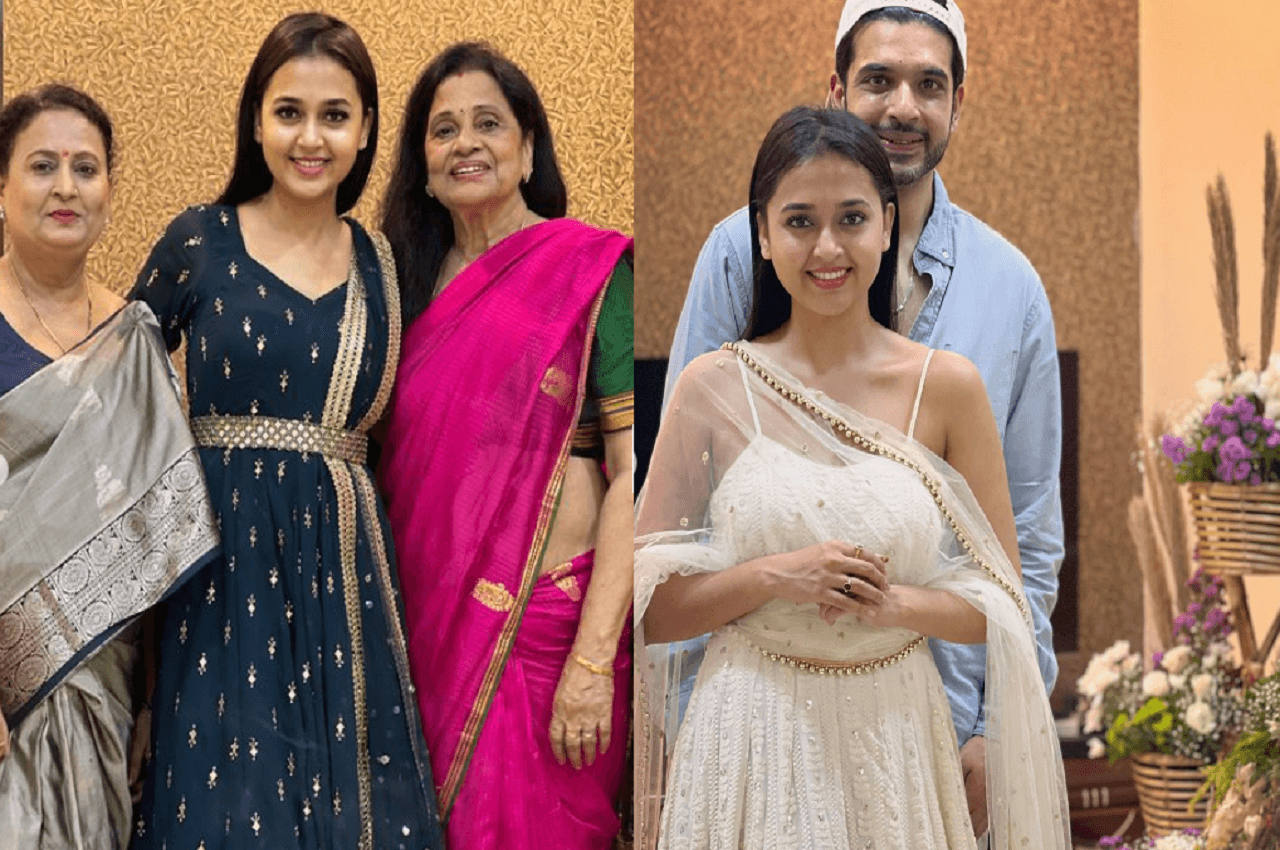Tejasswi और Karan ने एक साथ की गणपति पूजा, होने वाली सासू मां भी रहीं मौजूद