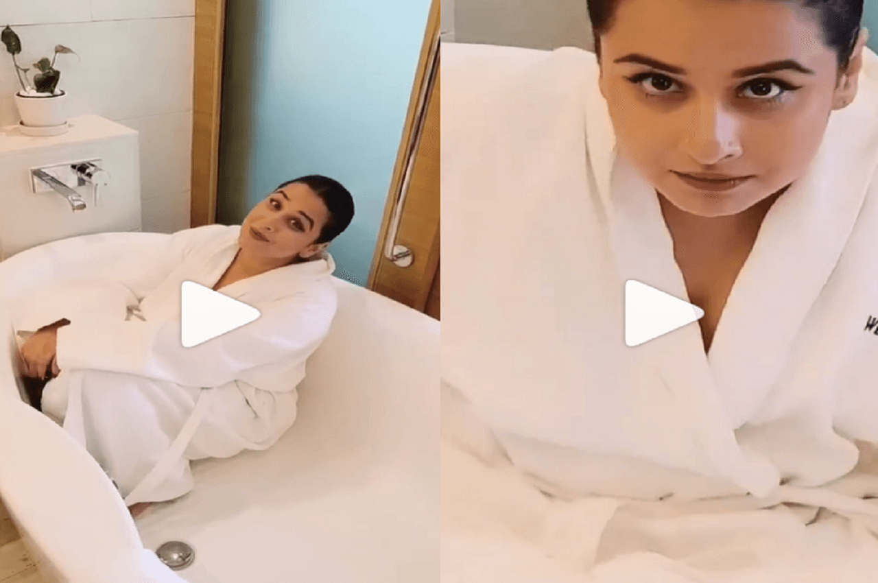 जान्हवी कपूर के बाद Vidya Balan पर भी चढ़ा अनुपमा का बुखार, रीक्रिएट किया 'आपको क्या' डायलॉग