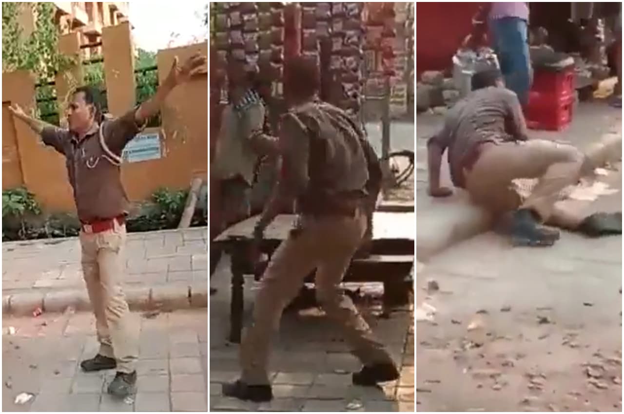 Viral Video: आगरा में नशे में धुत्त सिपाही ने सड़क पर मचाया तांडव, फिल्मी स्टाइल में उठाया तख्त, फिर हुआ ये