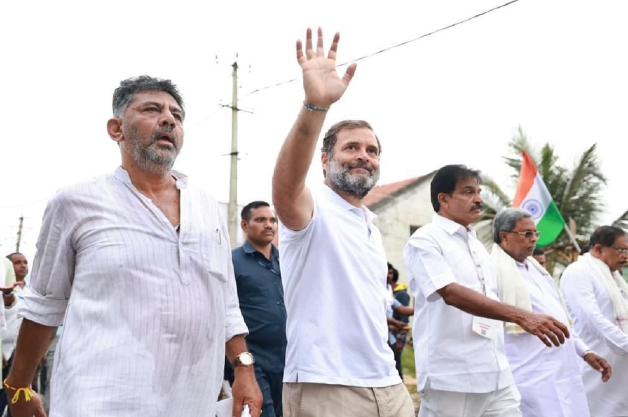 Bharat Jodo Yatra: राहुल गांधी के 'भारत जोड़ो यात्रा' का आज 32वां दिन, तुमकुर से शुरू हुई यात्रा
