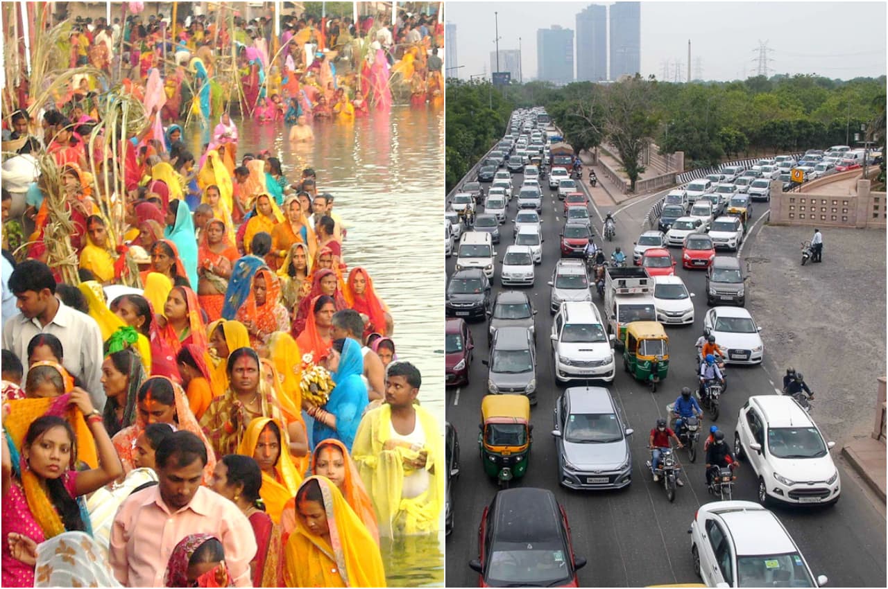 Chhath Puja 2022: आज और कल नोएडा-गाजियाबाद के इन रास्तों पर जाने से बचें, Traffic Police ने जारी की एडवाइजरी