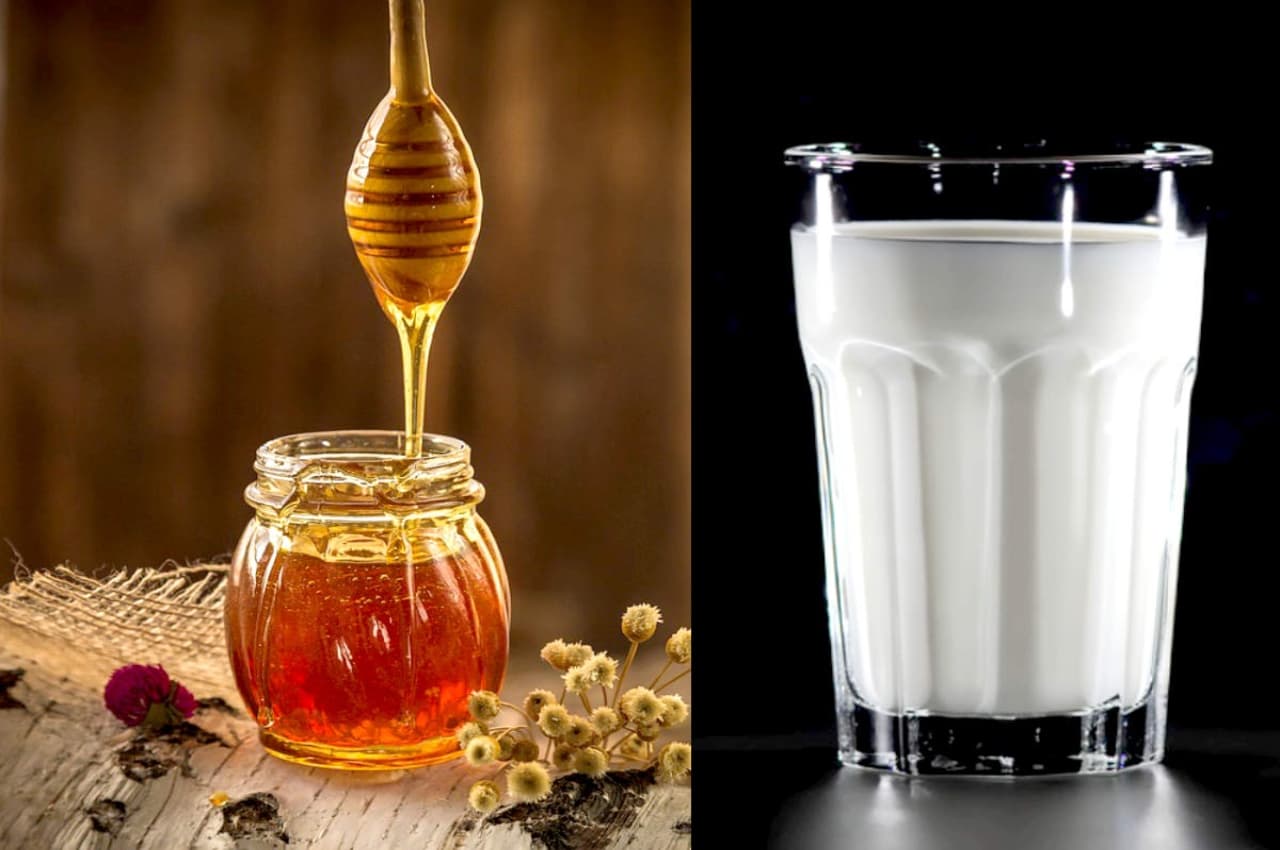 Benefits of drinking honey mixed with milk: रात को सोने से पहले दूध में मिलाकर पिएं शहद, डाइजेशन और इम्यूनिटी दोनों होगी बेहतर
