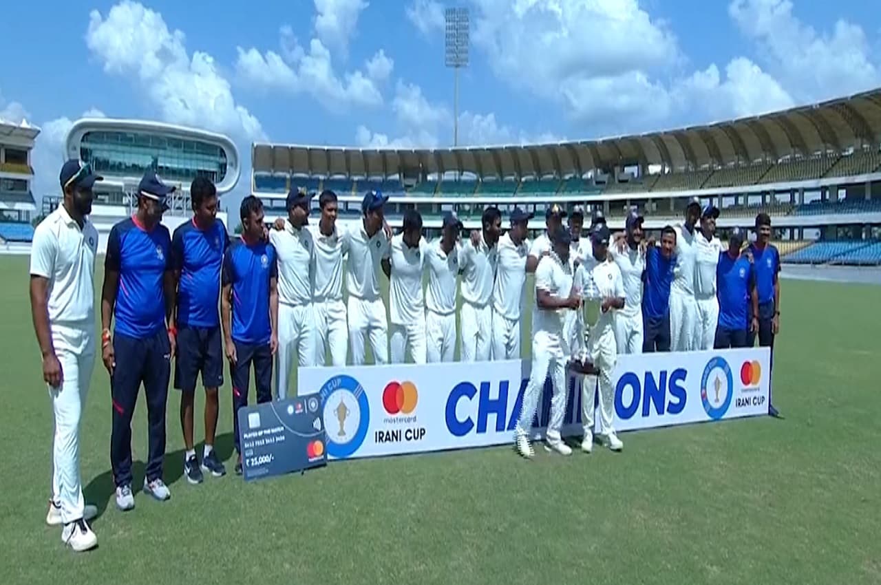 Irani Trophy 2022: रेस्ट ऑफ इंडिया ने सौराष्ट्र को 8 विकेट से हराया, इस खिलाड़ी ने किया दमदार प्रदर्शन
