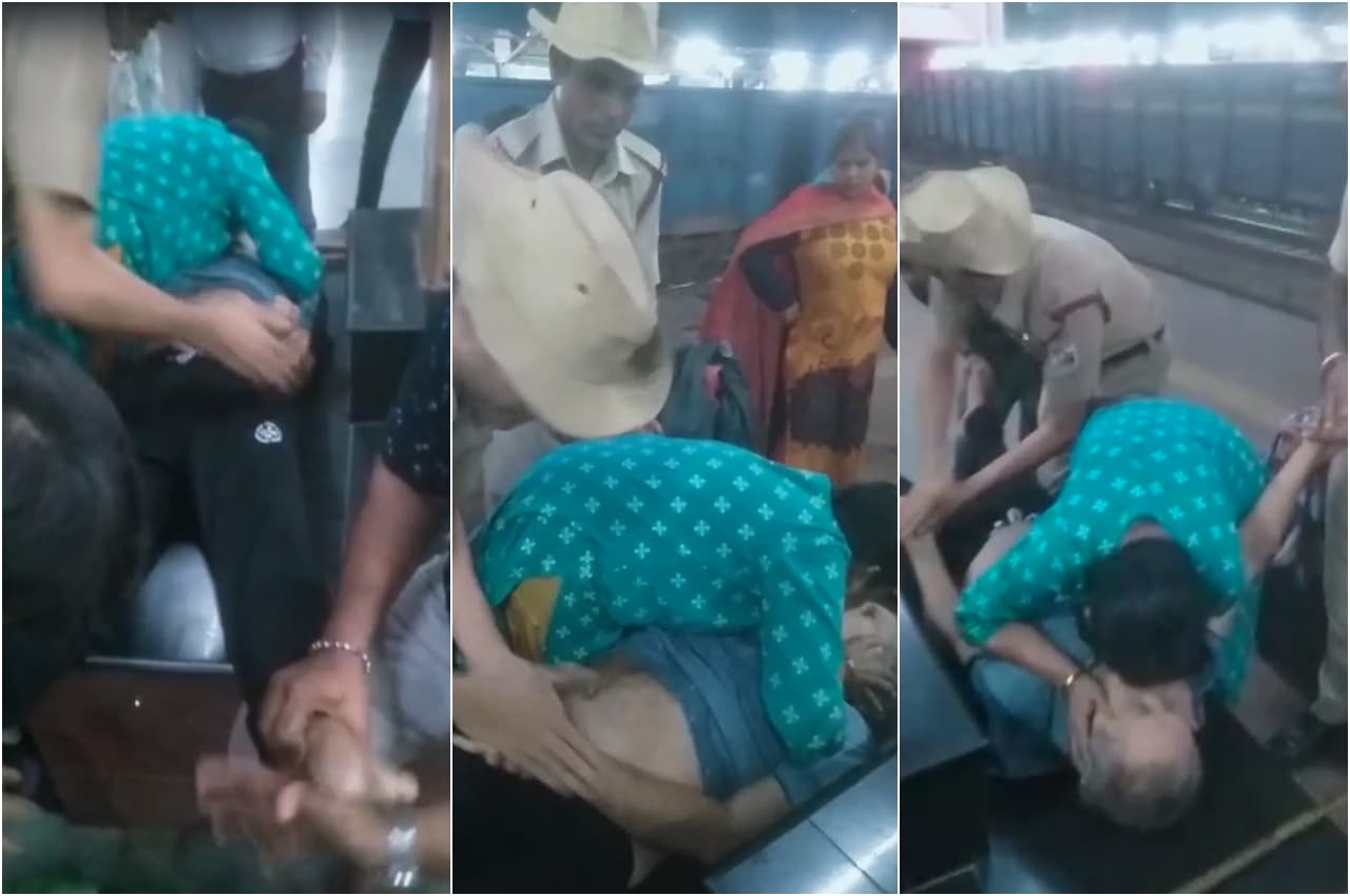 Viral Video: यमराज से अपने पति के प्राण छीन लाई एक महिला, देखें मथुरा जंक्शन का रौंगटे खड़े कर देने वाला वीडियो