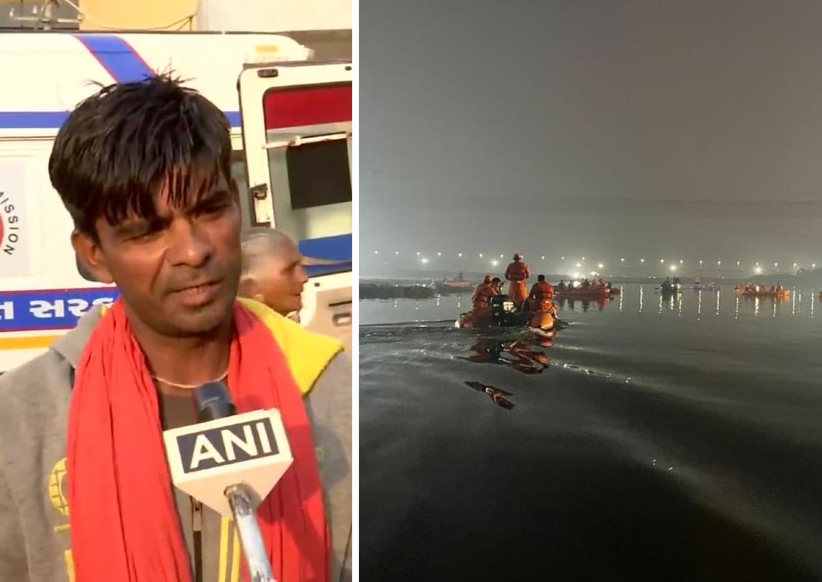 Morbi Tragedy: मोरबी हादसे की कहानी... चश्मदीद की जुबानी... कहा- हादसा देख मुझे नींद नहीं आई, रातभर मदद की