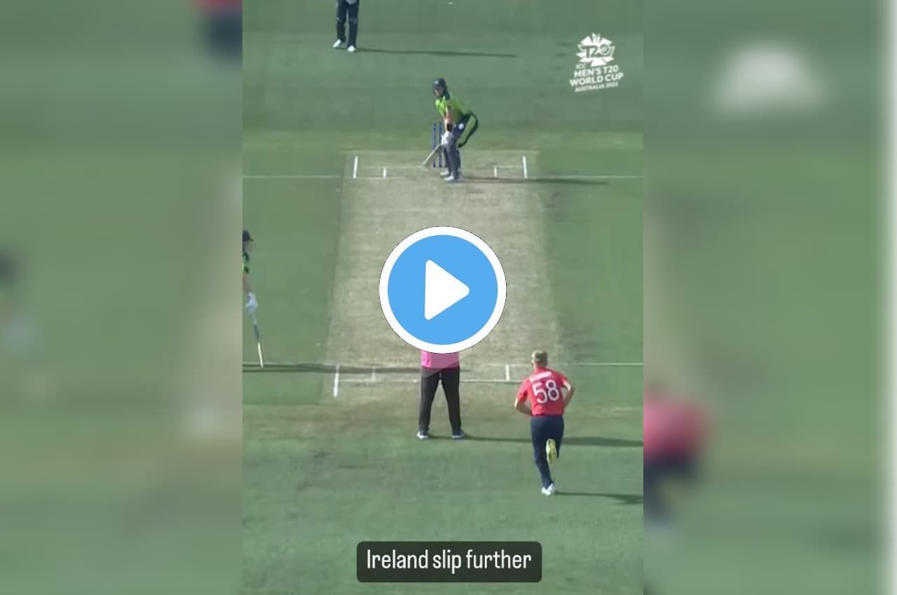 ENG vs IRE: ' ये है खतरनाक यॉर्कर'...Sam Curran ने हिला डाला...आगे बढ़ते ही चारों खाने चित हुआ बल्लेबाज, देखें video