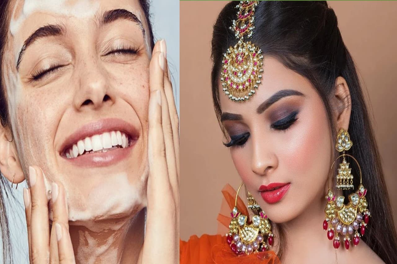 Karva Chauth Makeup: करवा चौथ पर 10 मिनट में ऐसे करें मेकअप, हर कोई पूछेगा खूबसूरती का राज...