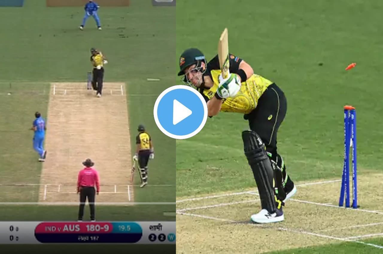 IND vs AUS: 'वाह क्या यॉर्कर है'...शमी की आग उगलती गेंद ने उखाड़ फेंका स्टंप..हिल तक नहीं पाया बल्लेबाज, देखें VIDEO