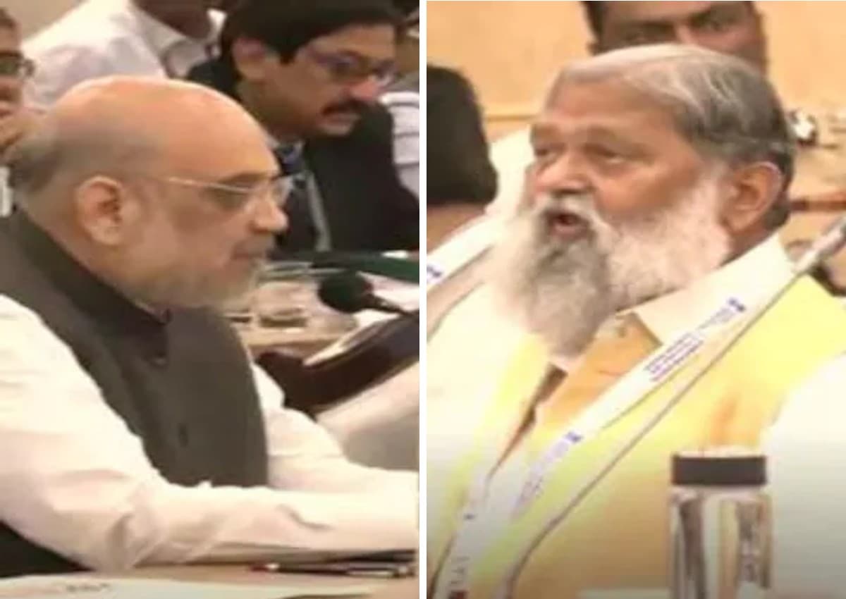 'आपके 5 मिनट खत्म हो गए', केंद्रीय गृह मंत्री अमित शाह ने लंबे भाषण के लिए अनिल विज को टोका