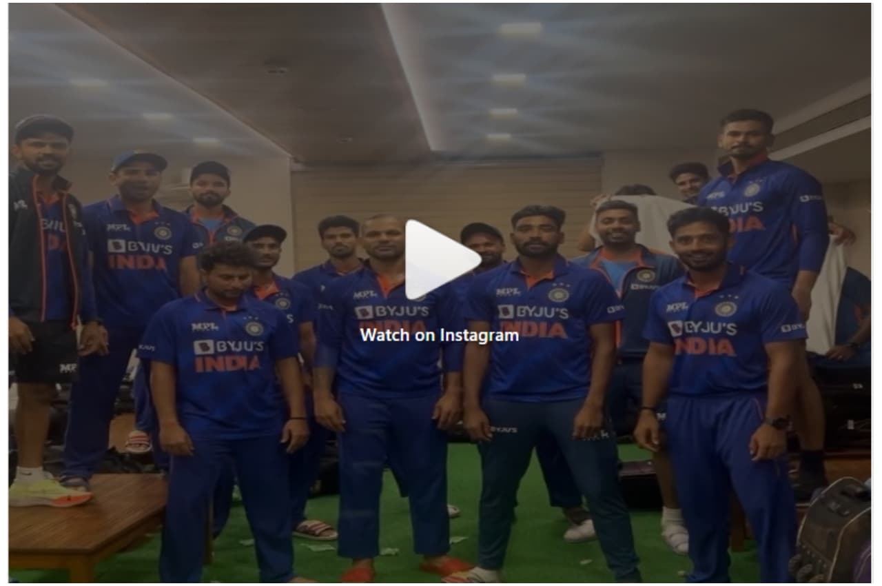 IND vs SA: बोलो तारा रा रा, शिखर धवन की कप्तानी में जमकर नाची टीम इंडिया, देखें वीडियो