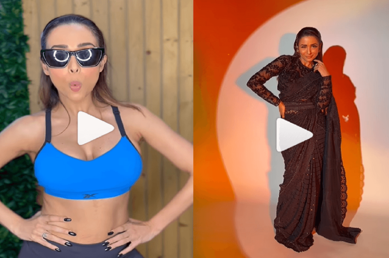 Malaika Arora के दिलकश अंदाज से शेक हुआ सोशल मीडिया, साड़ी में ढा गईं कहर