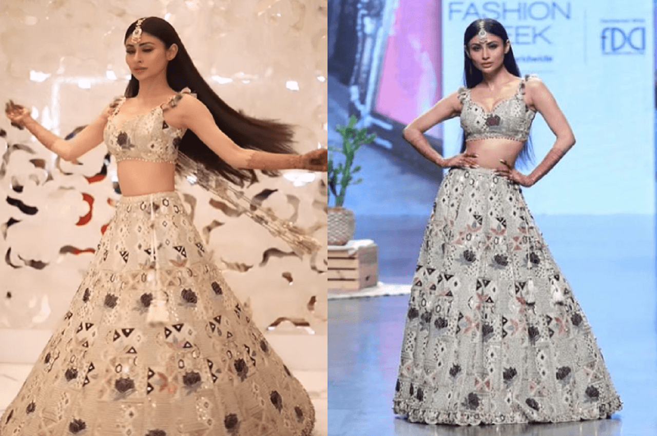 Mouni Roy ने व्हाइट लहंगे में बिखेरा ऐसा जलवा, हर तरफ हो रही चर्चा