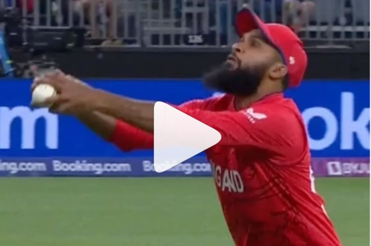 ENG vs AFG: 'अद्धभुत कैच' आदिल रशीद ने जीता सभी का दिल...उलटी दिशा में बॉल पर झपटे और लूट ली महफिल, देखें Video