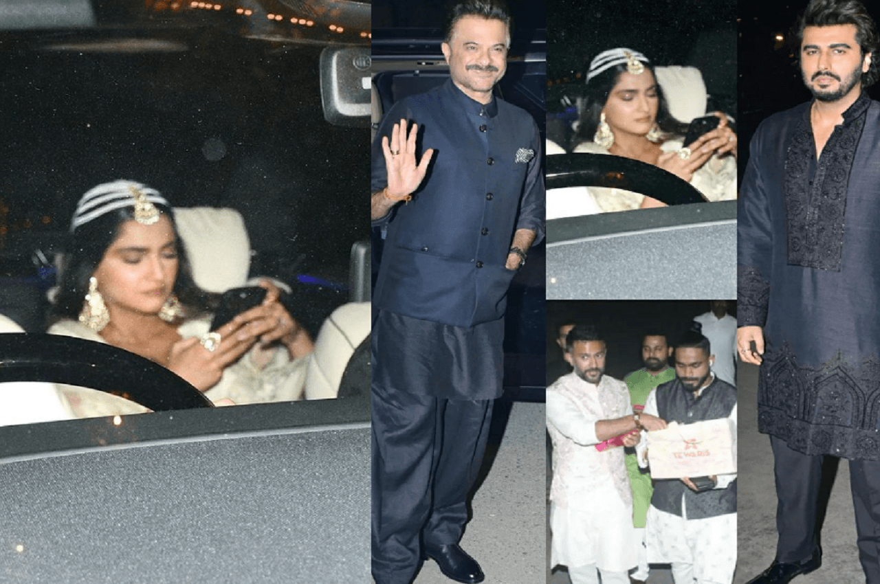 Sonam Kapoor Diwali Bash: मां बनने के बाद सोनम कपूर ने ग्रैंड अंदाज में मनाई पहली दिवाली, रॉयल लुक की हर तरफ चर्चा